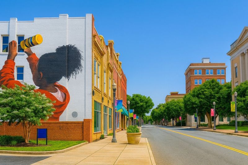 Vibrant Urban Mural